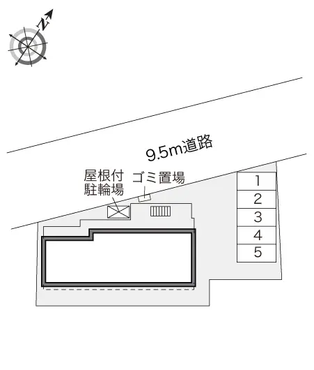 川越市笠幡 月極駐車場